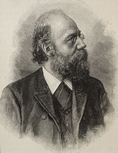 RICKERT, Heinrich. Filosofo tedesco, uno dei principali Neo-Kantiani. Incisione da Artist Unknown