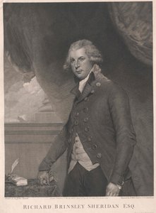 Richard Brinsley Sheridan da Artist Unknown