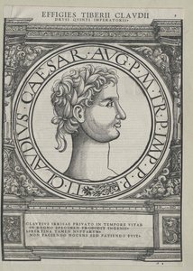 Imperatore romano Claudio da Artist Unknown