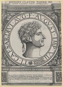 Imperatore romano Tiberio da Artist Unknown