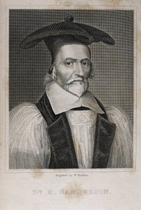 Robert Sanderson, teologo e casuista inglese (incisione)