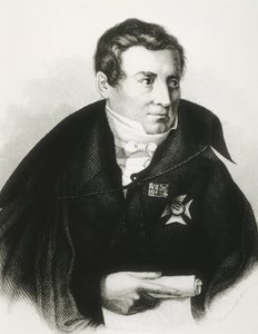 SCHLEGEL, August Wilhelm von (1767-1845). Teorico tedesco del Romanticismo. Litografia.