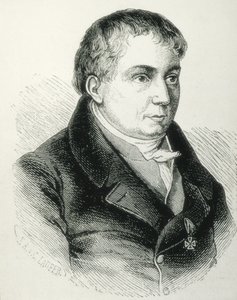 SCHLEGEL, Friedrich von (1772-1829). Poeta, critico e studioso tedesco. Leader critico del Romanticismo tedesco. Incisione da Artist Unknown