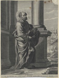 Il santo apostolo Pietro da Artist Unknown