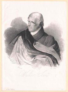 Sir Walter Scott da Artist Unknown