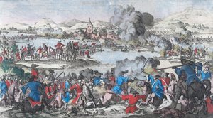 La battaglia del Boyne da Artist Unknown