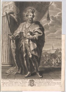 Il santo Ferdinando III da Artist Unknown