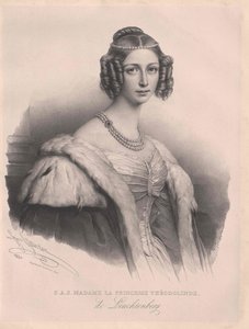 Teodolinda principessa Leuchtenberg da Artist Unknown