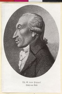 Theodor Gottlieb von Hippel da Artist Unknown