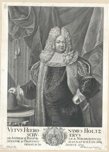 Vitus Jerome Holzschuher da Aspach da Artist Unknown