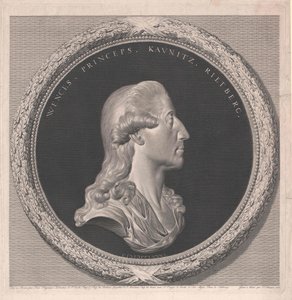 Wenzel Anton conte di Kaunitz-Rietberg da Artist Unknown