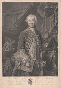 Wenzel Anton, principe di Kaunitz-Rietberg da Artist Unknown