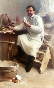 Ritratto del pittore e scultore Eduardo de Sá