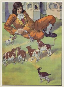 Illustrazione per I viaggi di Gulliver di Jonathan Swift da Artus Scheiner