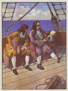 Illustrazione per I Viaggi di Gulliver di Jonathan Swift da Artus Scheiner