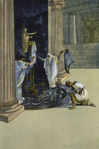 Oreste è ordinato da Apollo di andare a Tauride e portare la statua di Artemide ad Atene da Artus Scheiner