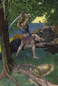 Perseo che taglia la testa di Medusa da Artus Scheiner