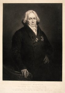 Charles Maurice Principe di Talleyrand, pub. 1835 da Ary Scheffer