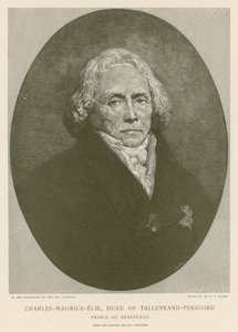 Charles Maurice de Talleyrand-Perigord da Ary Scheffer