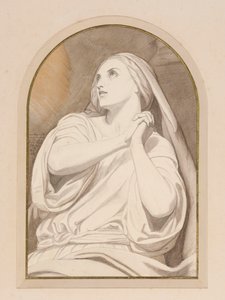 Maria Maddalena in estasi, c.1858 da Ary Scheffer