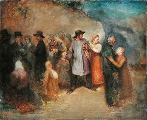 Scena di un esodo, c.1858 da Ary Scheffer