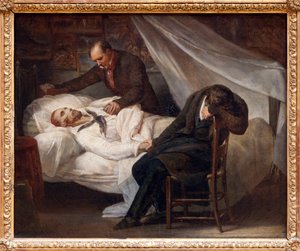 La morte di Gericault da Ary Scheffer