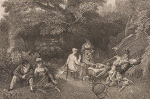Senza titolo (picnic) da Asher B. Durand