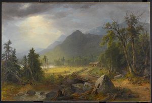 Il primo raccolto nel deserto, 1855