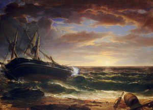 La nave arenata da Asher Brown Durand