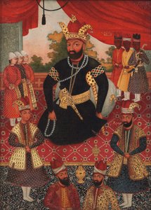 Nadir Shah Afshar e la sua corte