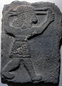 Figura che lancia una fionda, Tel Halaf