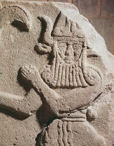 Rilievo che raffigura un idolo Ittita, XI-IX secolo a.C. da Assyrian School