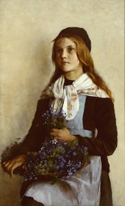 La ragazza anemone blu (dipinto)