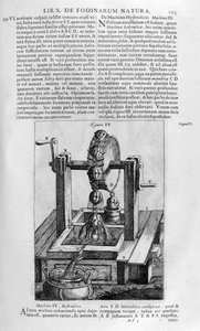 Macchina idraulica IV da Athanasius Kircher