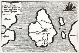 Mappa di Atlantide, da 