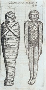 Mummie - in "Sphynx mystagoga" di Athanase Kircher
