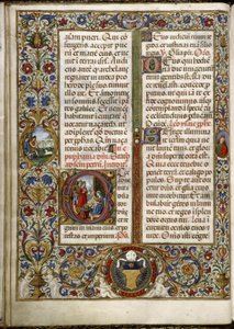 Messale di Thomas James: pagina con una scritta: l