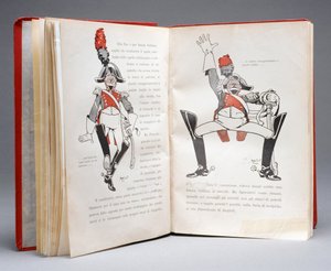 Agenti di polizia in uniforme completa da Le avventure di Pinocchio di Carlo Collodi, Italia