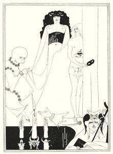 Entra Erodiade (incisione) da Aubrey (after) Beardsley