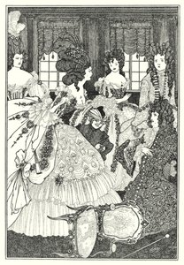 La Battaglia dei Beaux e delle Belles (incisione)