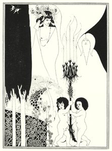 Gli occhi di Erode (incisione) da Aubrey (after) Beardsley