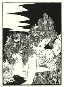 La trappola della vendemmia (incisione) da Aubrey (after) Beardsley