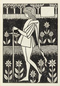 Un paggio da Aubrey Beardsley