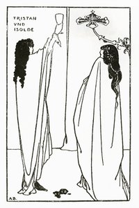 Una ripetizione di Tristan und Isolde, illustrazione da 