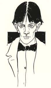 Un ritratto di Aubrey Beardsley da lui stesso da Aubrey Beardsley