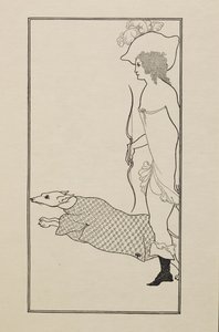 Atalanta, da un Libro di Cinquanta Disegni da Aubrey Beardsley