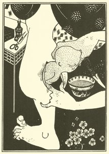 Nascita del Vitello della Gamba da Aubrey Beardsley