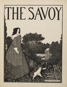 Disegno di copertina per il n.1 di "The Savoy" da un libro di cinquanta disegni
