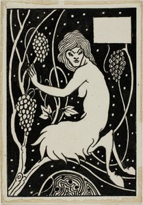 Studio decorativo: Satiro da Aubrey Beardsley