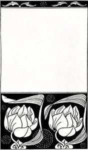 Progetto per la copertina di The Woman Who Did, 1914 da Aubrey Beardsley